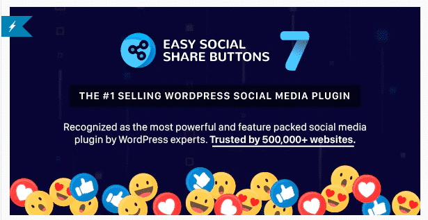 Easy Social Share Buttons NULLED WordPress Plugin