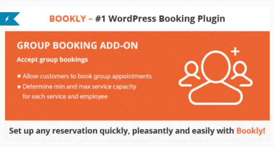 Bookly Group Booking Add on WordPress Plugin