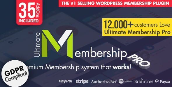 Ultimate Membership Pro Nulled – WordPress Membership Plugin
