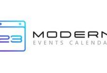 Calendario de eventos moderno de Webnus Pro v5176