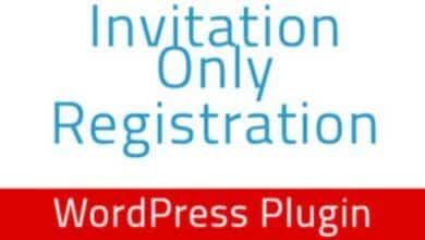 Registro solo por invitacion v14 Complemento de WordPress