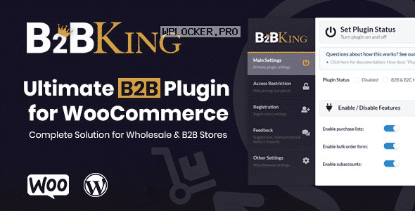 B2BKing v3.5.3 – The Ultimate WooCommerce B2B & Wholesale Plugin