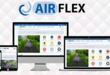 Plantilla de blog de noticias y revista Air Flex