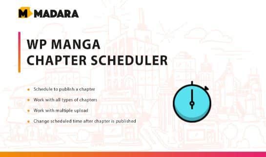 WP Manga Extension de Mangabooth del programador de capitulos