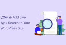 Cómo agregar Live Ajax Search a su sitio de WordPress (la manera fácil)