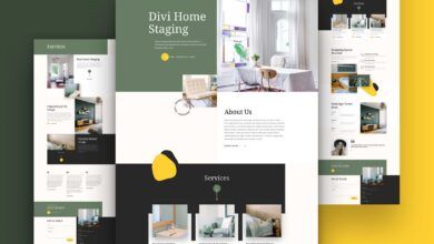 Get a FREE Home Staging Layout Pack for Divi