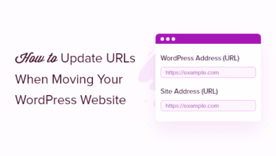 Cómo actualizar las URL al mover su sitio de WordPress