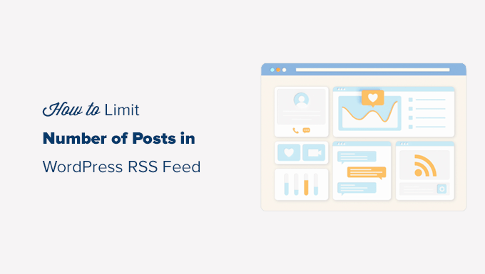 Limite el número de publicaciones en la fuente RSS de WordPress