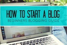 Una guia para principiantes para comenzar un blog