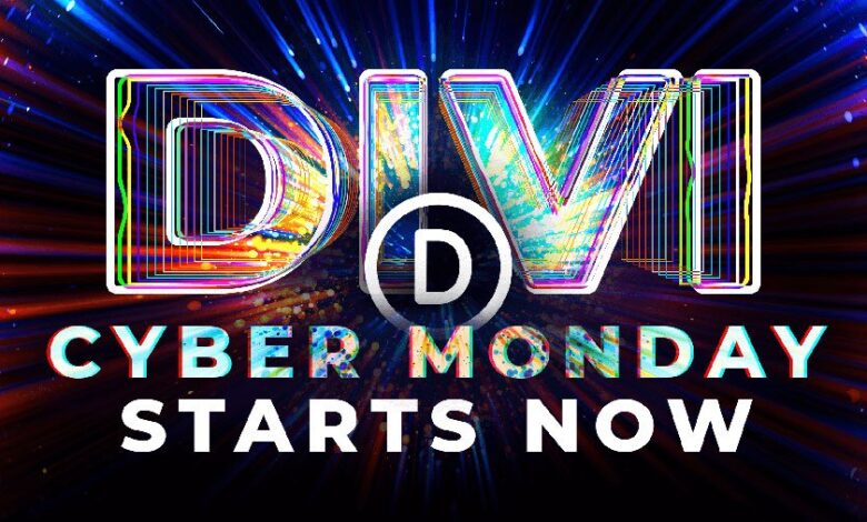 The Divi Cyber Monday Sale Starts Now!