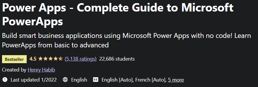 1645722607 889 Los 10 mejores cursos de Microsoft PowerApps para principiantes