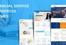 Temas de WordPress para servicios financieros