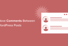 How to move comments between WordPress posts