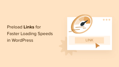 Cómo precargar enlaces en WordPress para una carga más rápida (Fácil)