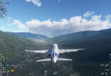 Punto de referencia de Microsoft Flight Simulator 2020