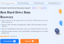 recuperación de datos d-back: recuperación de datos de Windows
